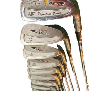 Razor Golf Swoop Iron Set 3-PW+GW Men's RH Regular Steel 5i ~38" Nice Grips