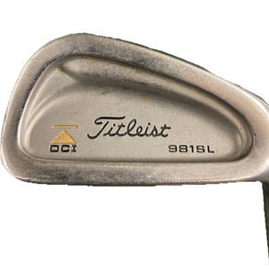 Titleist DCI 981 SL Gold 5 Iron RH Men's A-Flex Senior Graphite 37.5" New Grip