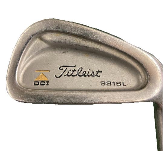 Titleist DCI 981 SL Gold 5 Iron RH Men's A-Flex Senior Graphite 37.5" New Grip