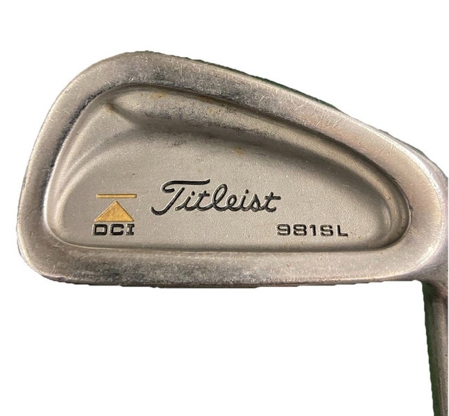 Titleist DCI 981 SL Gold 5 Iron RH Men's A-Flex Senior Graphite 37.5" New Grip