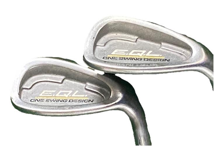 Tommy Armour E.Q.L. One Swing Design Wedge Set PW, SW Regular Flex Steel 37" RH