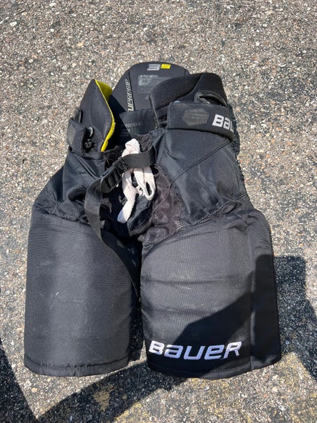Junior Large Bauer Supreme 3S Hockey Pants (Used)