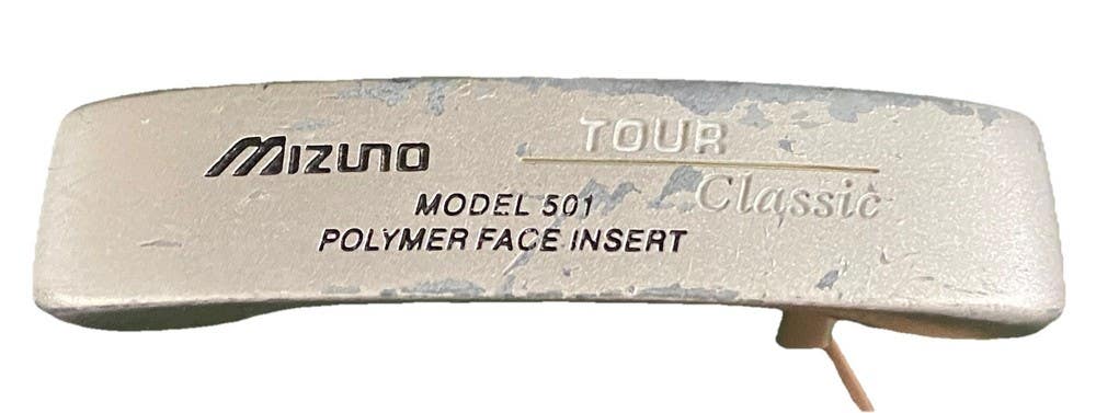 Mizuno Tour Classic 501 Polymer Insert Blade Putter RH Steel 35" Factory Grip