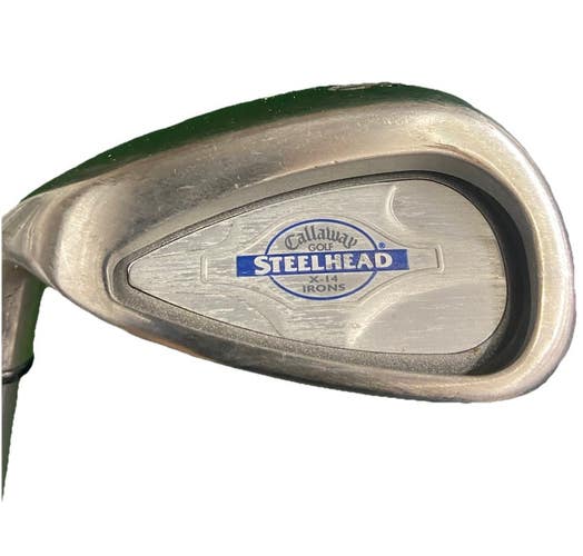 Callaway Steelhead X-14 9 Iron LH Men's Regular Graphite 36" Factory Grip Lefty