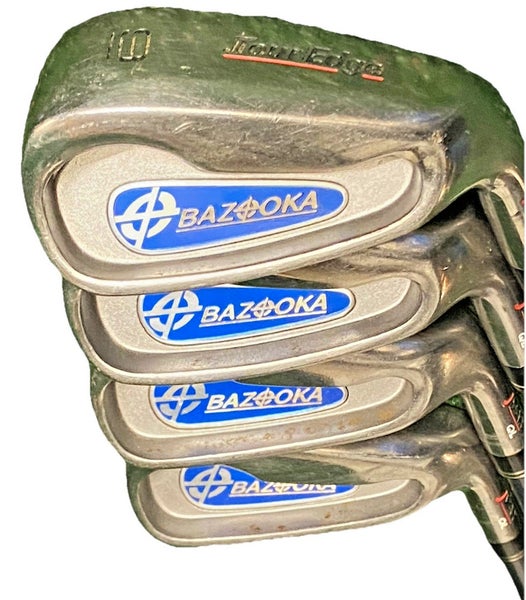 Tour Edge Bazooka Jmax QL Iron Set 6-9, RH Men's 70g Regular Graphite New Grips