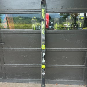 Men's 2023 Racing 193 cm Fischer RC4 World Cup GS Skis With Bindings Max Din 18 (Used)