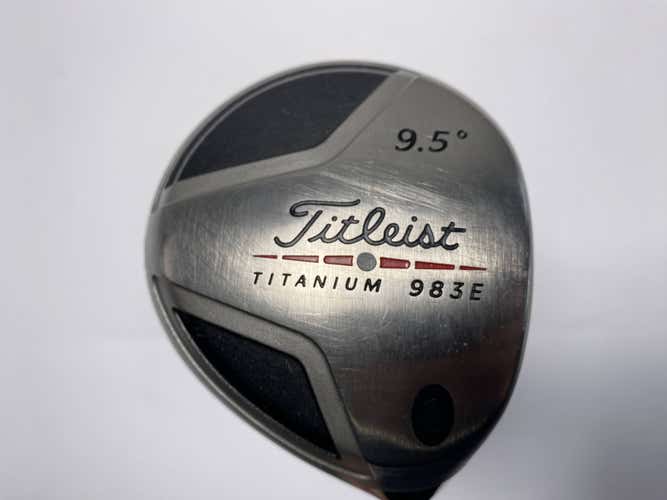 Titleist 983 E Driver 9.5* Speeder Stiff Graphite Mens RH