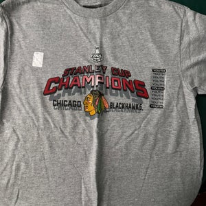 Chicago Blackhawks Stanley Cup Champions 2013 Youth Shirt(New)