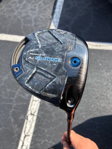 Callaway Paradym Ai Smoke MAX Driver 9* AV 55 Stiff Right Handed JumboMax Grip