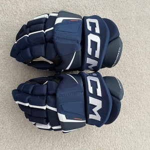 New CCM Tacks XF Pro Gloves 13" Navy