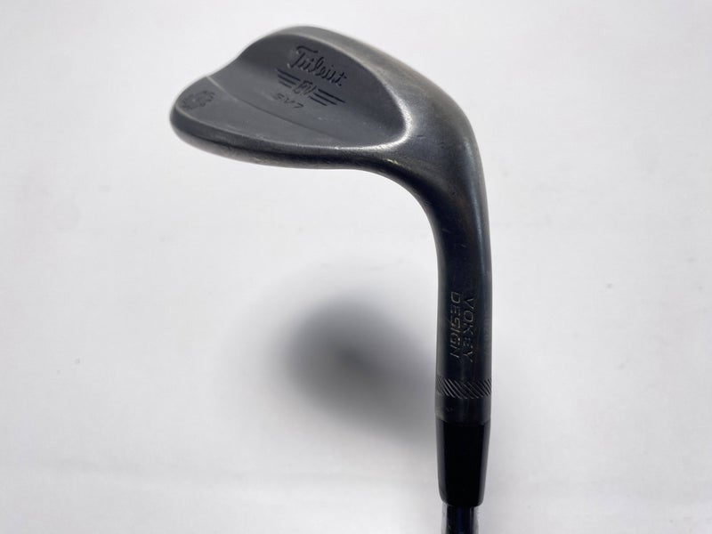Titleist Vokey SM7 Jet Black Lob Wedge LW 60* 10 Bounce S-Grind Wedge Mens RH