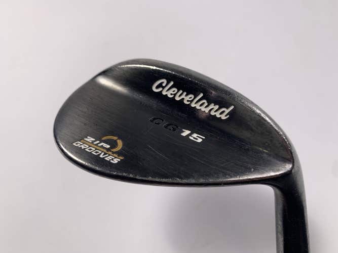 Cleveland CG15 Black Pearl Sand Wedge SW 54* 14 Traction Wedge Steel Mens RH