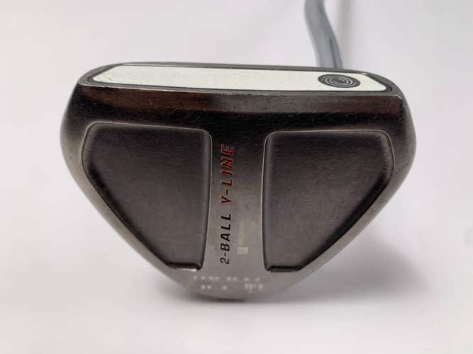 Odyssey White Ice 2-Ball V-Line Putter 35" Mens RH