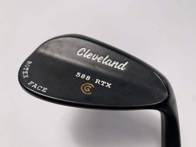 Cleveland 588 RTX Black Pearl Lob Wedge LW 58* 8 True Temper DG Wedge Mens RH