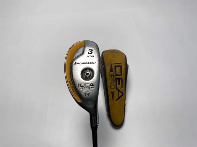 Adams Idea Pro Gold 3 Hybrid 20* Aldila VS Proto 80g Stiff Graphite Mens RH HC