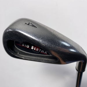 Callaway Big Bertha 2004 Single 4 Iron Big Bertha Uniflex Steel Mens RH