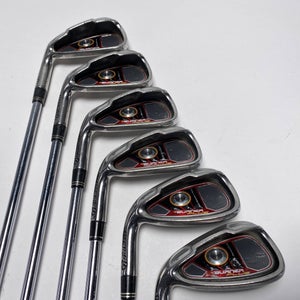 TaylorMade Burner Plus Iron Set 4-9 Burner Regular Steel Mens LH