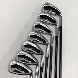 Ping G410 Iron Set 4-PW Black Dot Alta Distanza 40g Senior Graphite Mens RH