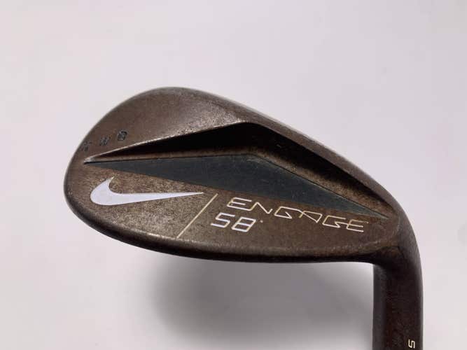 Nike Engage Square Sole Raw 58* True Temper DG XP S300 Wedge Mens RH