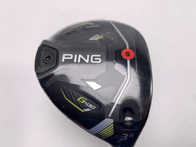 Ping G430 Max 3 Fairway Wood 15* Alta CB 65g Stiff Graphite Mens RH NEW