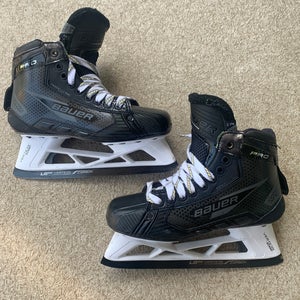 LIKE NEW Bauer Pro Hockey Goalie Skates Size 6.5 (Used)