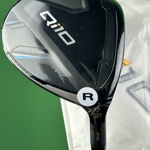 TaylorMade Qi10 Fairway 7-Wood 7W 21* Regular Ventus TR w/ Cover NEW #93995
