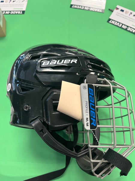 Black Medium Bauer IMS 5.0 Helmet (Used)