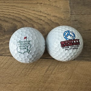 SCOTTY CAMERON LOGO PROV1 GOLF BALL And Augusta nationalCircle T Limited Edition