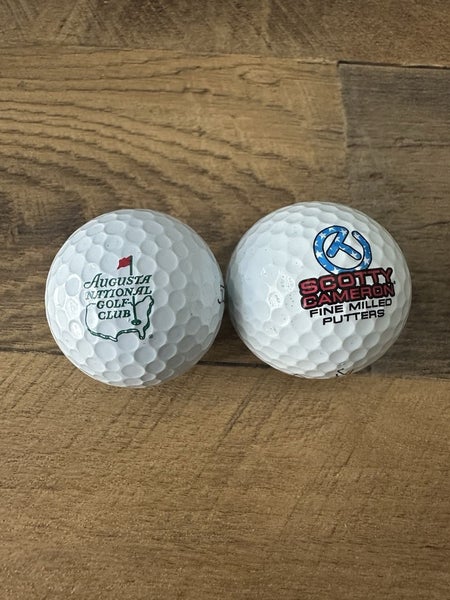 SCOTTY CAMERON LOGO PROV1 GOLF BALL And Augusta nationalCircle T Limited Edition