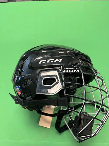 Black Medium CCM Tacks 310 Helmet (Used)