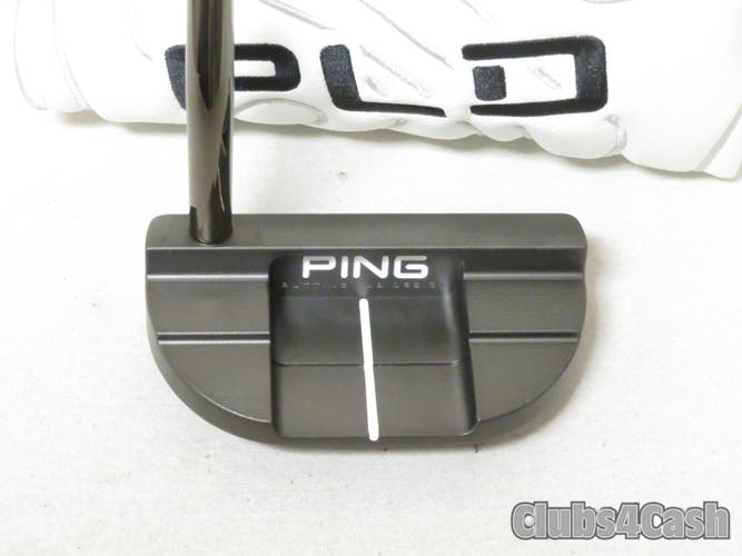 PING 2024 PLD Milled DS72 Putter Gun Metal Black Chrome 35" +Cover  MINT