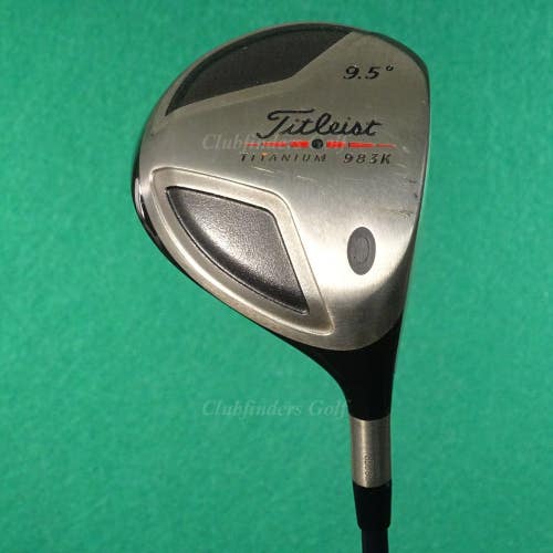 Titleist Titanium 983K 9.5 Driver Graphite Design YS-6 Graphite Stiff