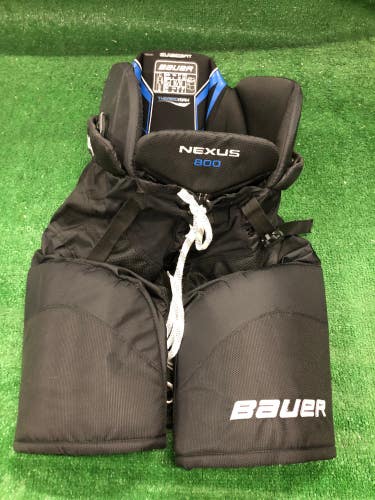 Black Senior Medium Bauer Nexus 800 Hockey Pants (Used)