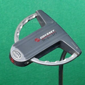 Odyssey White Steel Tri-Ball SRT 34.5" Single-Bend Mallet Putter Golf Club