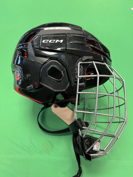 Black Large CCM Tacks 70 Helmet (Used)