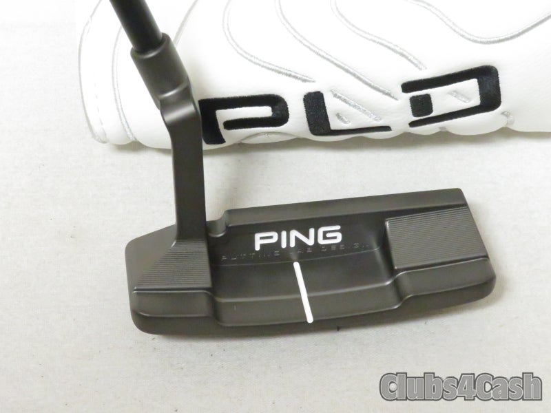 PING 2024 PLD Milled ANSER 2D Putter Gun Metal Black Chrome 35" +Cover  MINT