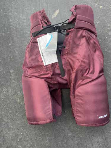 UMass Minutemen Hockey Pants- BNWT- Large