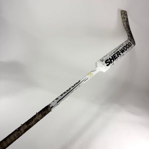 Used Regular Sherwood T80 Goalie Stick | 26" Paddle Wedge Curve | E717