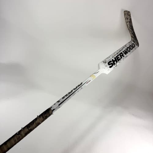 Used Regular Sherwood T80 Goalie Stick | 26" Paddle Wedge Curve | E717