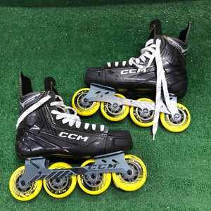 Senior CCM Super Tacks 9350R Inline Skates Regular Width Size 8 (Used)