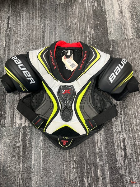 Large Junior Bauer Vapor 2X Shoulder Pads (Used)