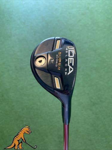 Used RH Adams Idea Black Super Hybrid 21* 3 Hybrid Matrix Ozik Graphite Regular