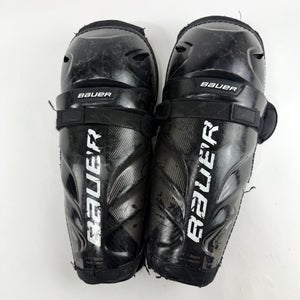 Used Bauer Pro Series Shin Guards | 14" | E744