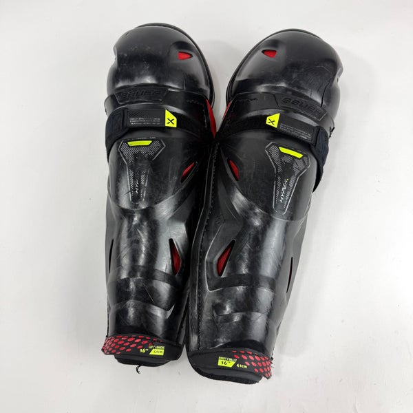 Used Bauer Vapor Hyperlite Shin Guards | 16" | E747