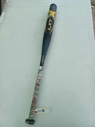Black 2020 Louisville Slugger LXT Composite Bat (-10) Composite 22 oz 32" (Used)