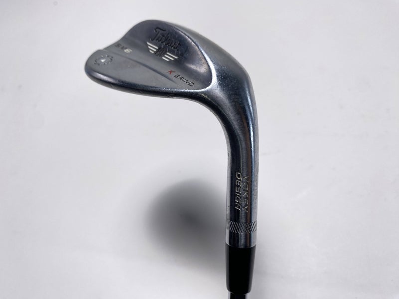 Titleist Vokey SM6 Tour Chrome Lob Wedge LW 60* 12 K-Grind Wedge Steel Mens RH