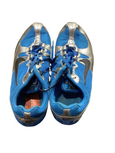 Blue Men's Adult Size M 8.5 (W 9.5) Nike Zoom Rival Distance Shoes (Used)