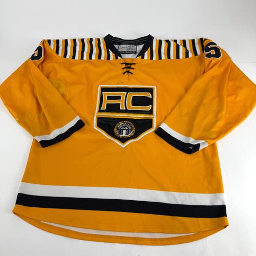 Yellow JOG Adrian College Game Jersey | Size 52 | Dell #5