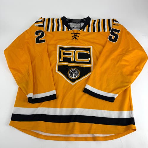 Yellow JOG Adrian College Game Jersey | Size 52 | Cruz #25