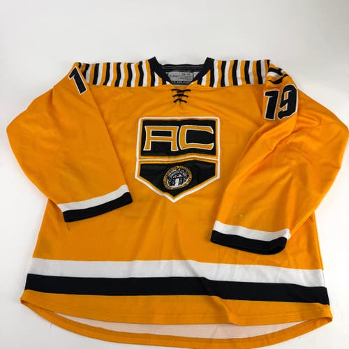 Yellow JOG Adrian College Game Jersey | Size 52 | Graham #19